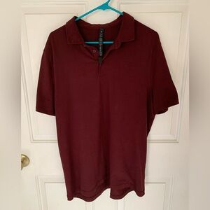 lululemon athletica Deep Red Polo Shirt